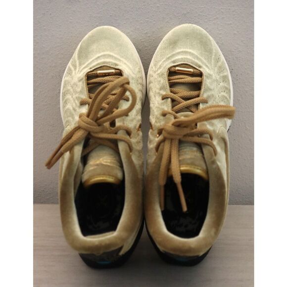 Nike FZ7883-700 Mens Sz 9.5 Metallic Gold LeBron XXI 21 QS Basketball Shoes - Picture 4 of 16